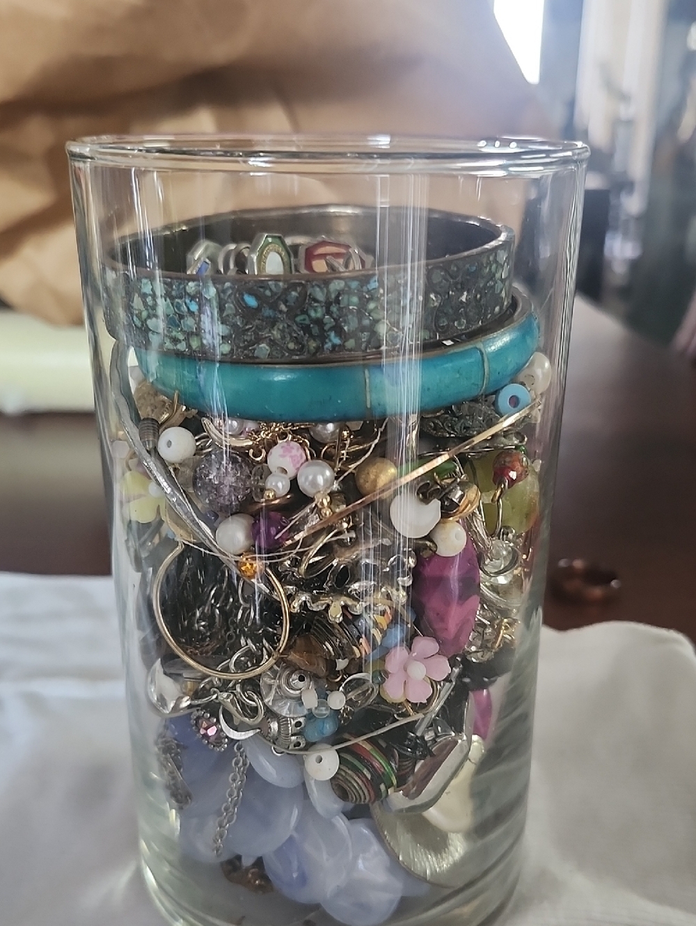 Mixed Costume Jewelry Lot with Turquoise Accents